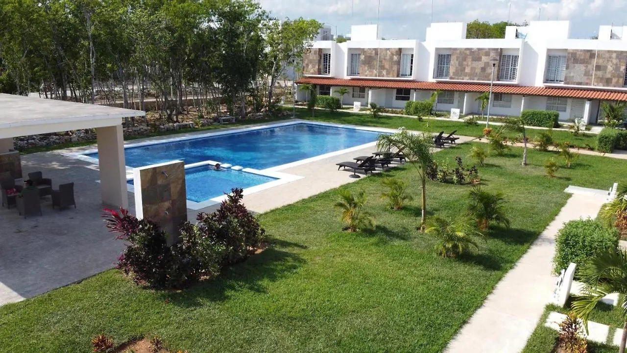 Villa Familiar En Playa Del Carmen Con Alberca Messico
